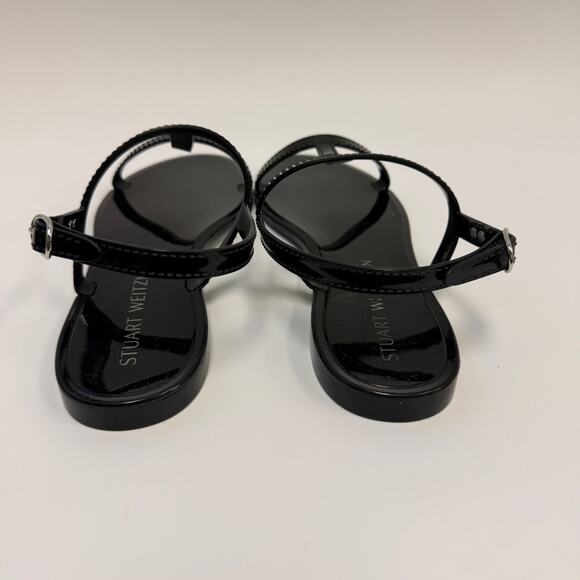 Stuart Weitzman Strappy Patent Leather Sandals Sz 11 - Picture 5 of 8